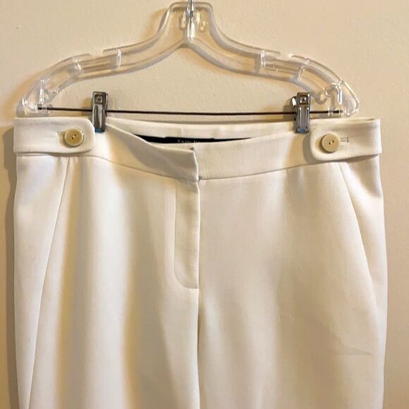 Rachel Roy Pants 12 Signature Cropped Ivory Pants - Picture 6 of 12